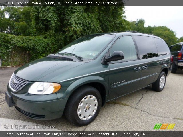 2001 Chrysler Town & Country LX in Shale Green Metallic