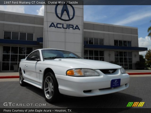 1997 Ford Mustang GT Coupe in Crystal White