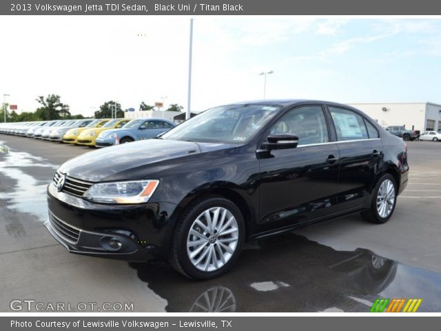 2013 Volkswagen Jetta TDI Sedan in Black Uni