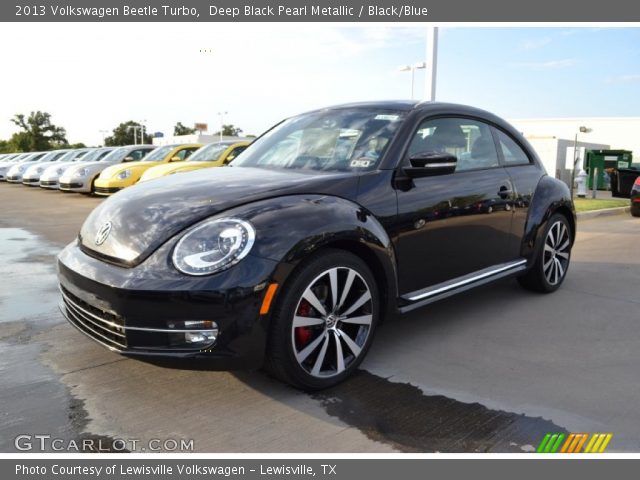 2013 Volkswagen Beetle Turbo in Deep Black Pearl Metallic