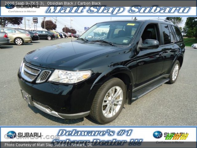 2008 Saab 9-7X 5.3i in Obsidian Black