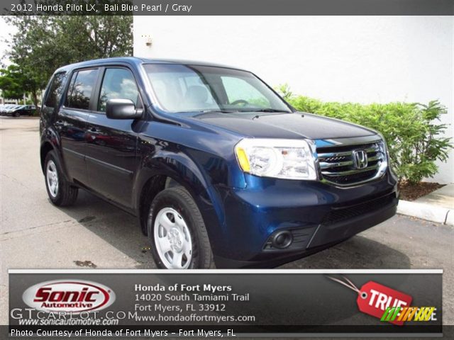 2012 Honda Pilot LX in Bali Blue Pearl