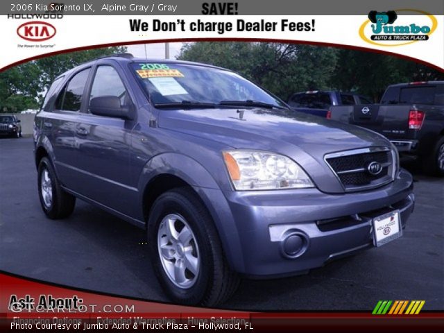 2006 Kia Sorento LX in Alpine Gray