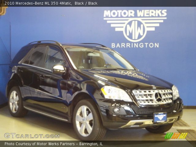 2010 Mercedes-Benz ML 350 4Matic in Black