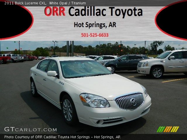 2011 Buick Lucerne CXL in White Opal