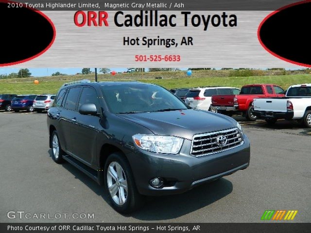 2010 Toyota Highlander Limited in Magnetic Gray Metallic