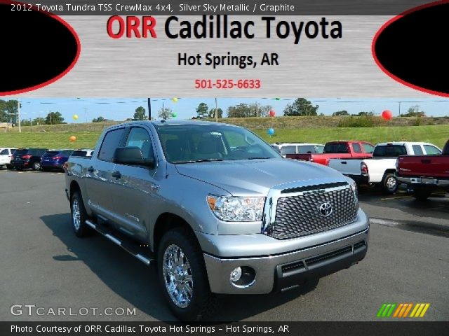 2012 Toyota Tundra TSS CrewMax 4x4 in Silver Sky Metallic
