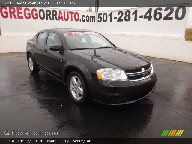 2012 Dodge Avenger SXT in Black