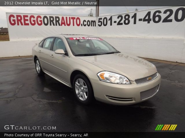 2012 Chevrolet Impala LT in Gold Mist Metallic