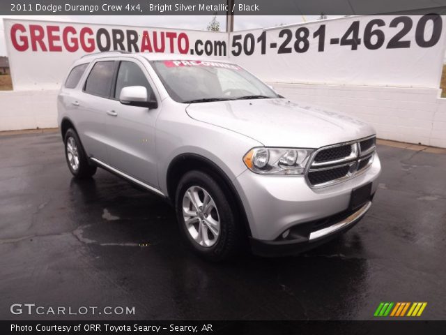 2011 Dodge Durango Crew 4x4 in Bright Silver Metallic