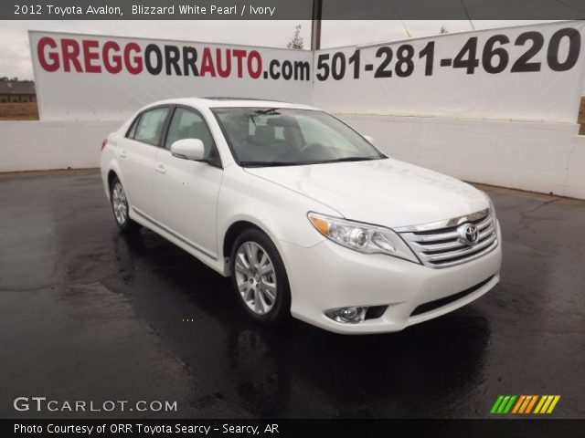2012 Toyota Avalon  in Blizzard White Pearl