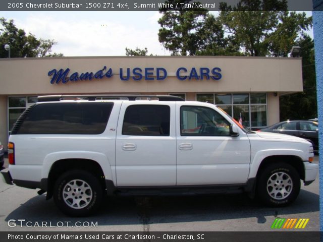 2005 Chevrolet Suburban 1500 Z71 4x4 in Summit White