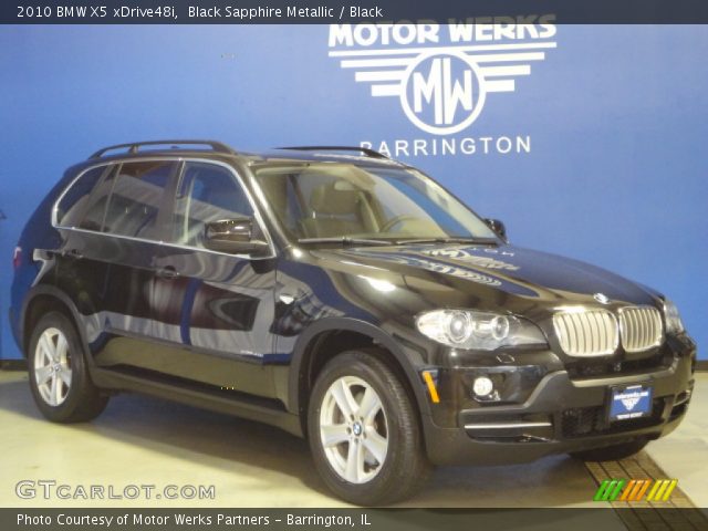 2010 BMW X5 xDrive48i in Black Sapphire Metallic
