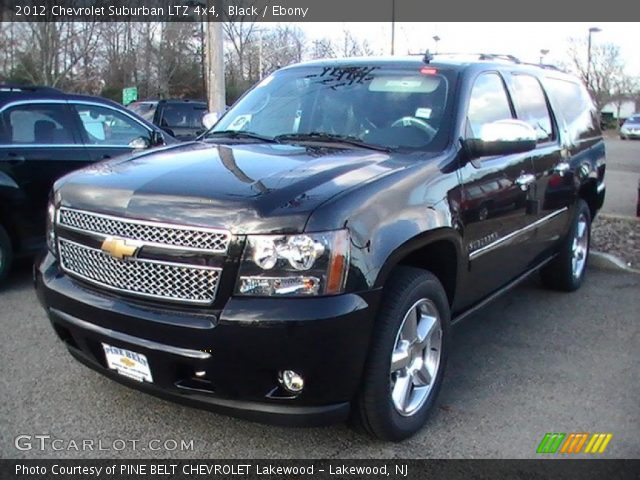 2012 Chevrolet Suburban LTZ 4x4 in Black