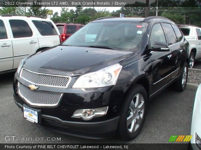 2012 Chevrolet Traverse LTZ AWD in Black Granite Metallic