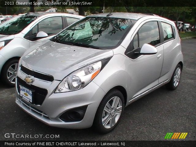 2013 Chevrolet Spark LS in Silver Ice