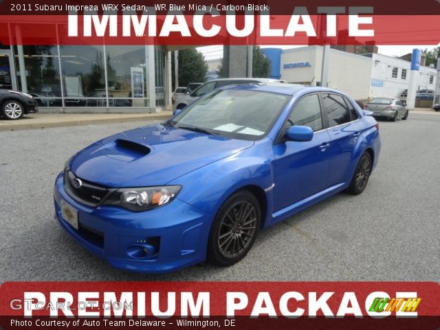 2011 Subaru Impreza WRX Sedan in WR Blue Mica