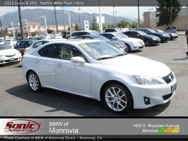 2011 Lexus IS 250 in Starfire White Pearl