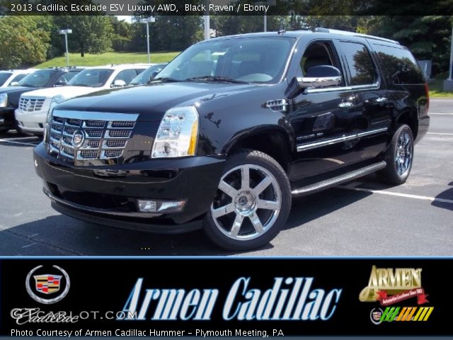 2013 Cadillac Escalade ESV Luxury AWD in Black Raven