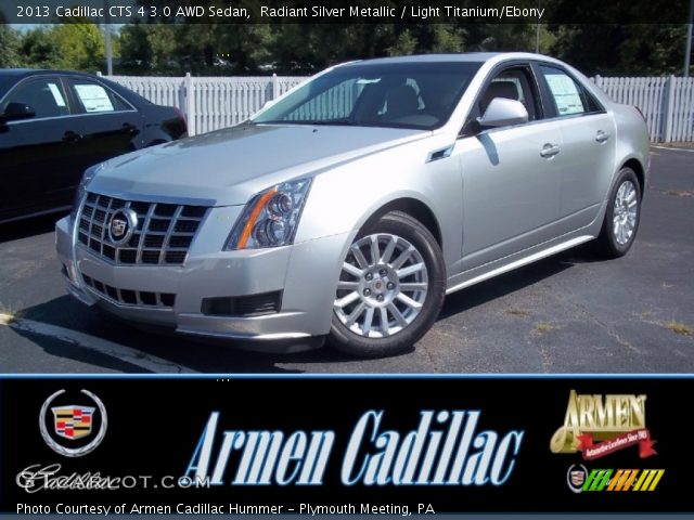2013 Cadillac CTS 4 3.0 AWD Sedan in Radiant Silver Metallic