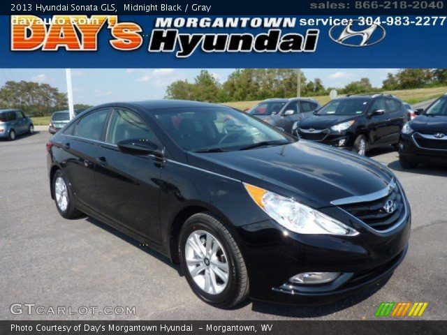 2013 Hyundai Sonata GLS in Midnight Black