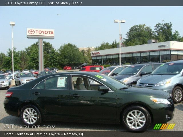 2010 Toyota Camry XLE in Spruce Mica