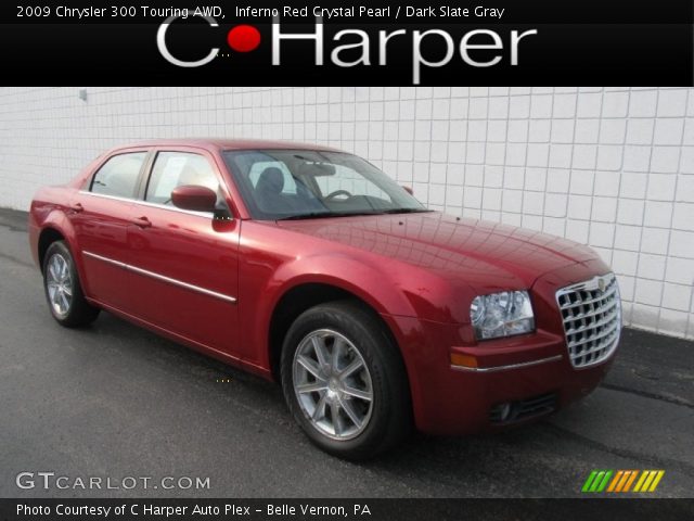 2009 Chrysler 300 Touring AWD in Inferno Red Crystal Pearl