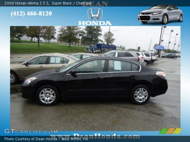 2009 Nissan Altima 2.5 S in Super Black