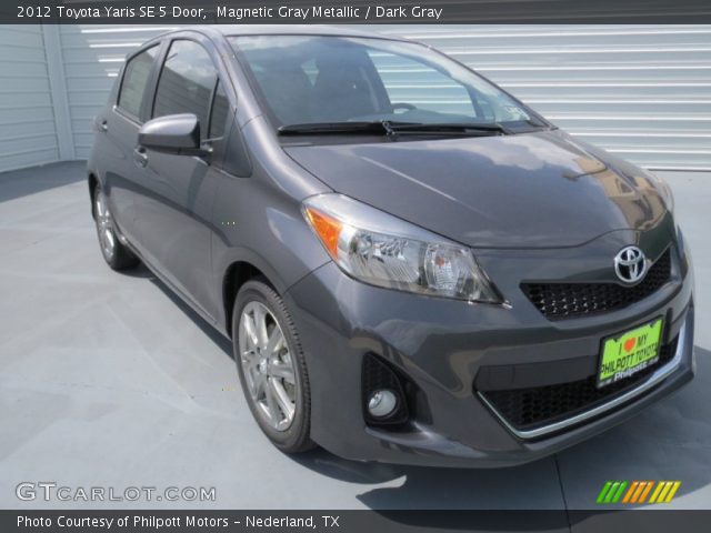 2012 Toyota Yaris SE 5 Door in Magnetic Gray Metallic