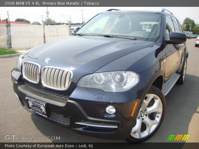 2008 BMW X5 4.8i in Monaco Blue Metallic
