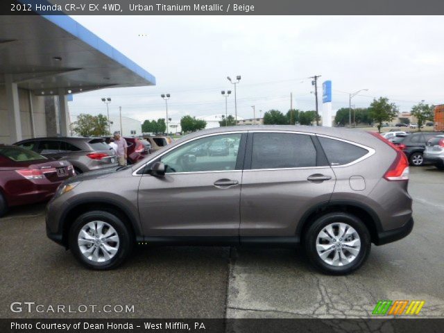 2012 Honda CR-V EX 4WD in Urban Titanium Metallic