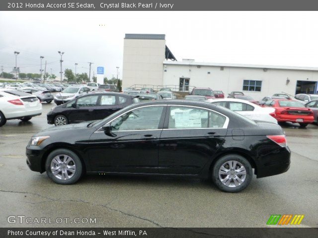 2012 Honda Accord SE Sedan in Crystal Black Pearl