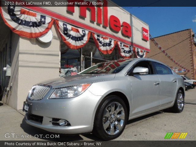 2012 Buick LaCrosse FWD in Quicksilver Metallic