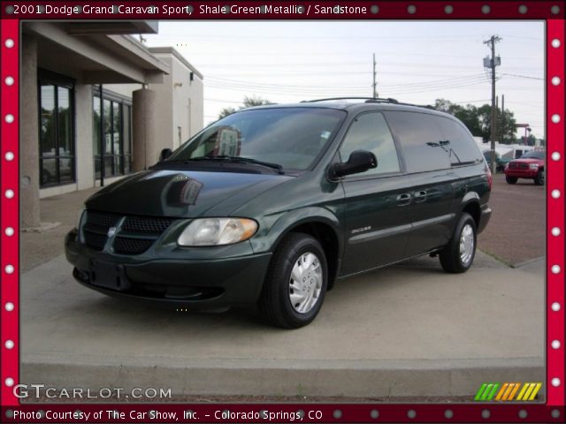 2001 Dodge Grand Caravan Sport in Shale Green Metallic