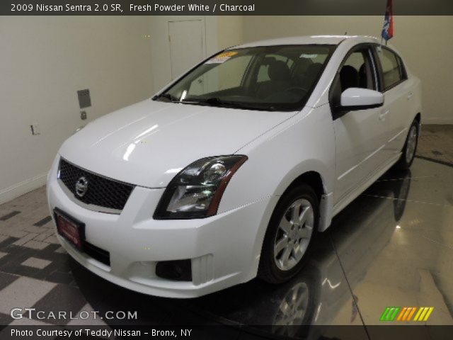 2009 Nissan Sentra 2.0 SR in Fresh Powder White