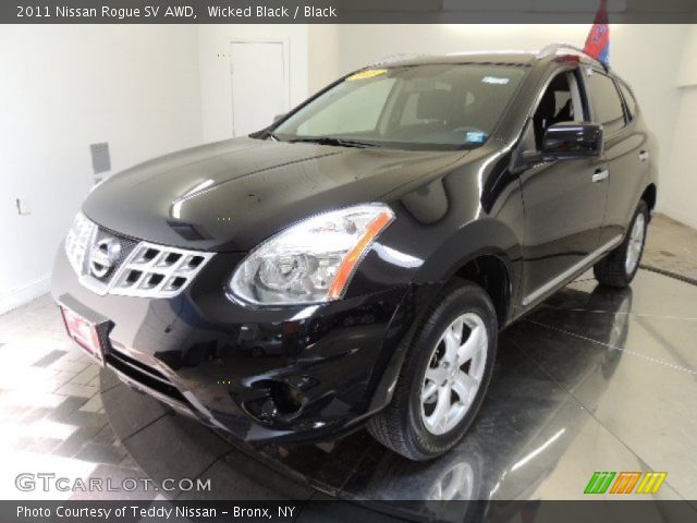 2011 Nissan Rogue SV AWD in Wicked Black