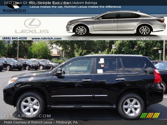 2012 Lexus GX 460 in Obsidian Black