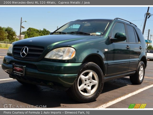 2000 Mercedes-Benz ML 320 4Matic in Cypress Metallic