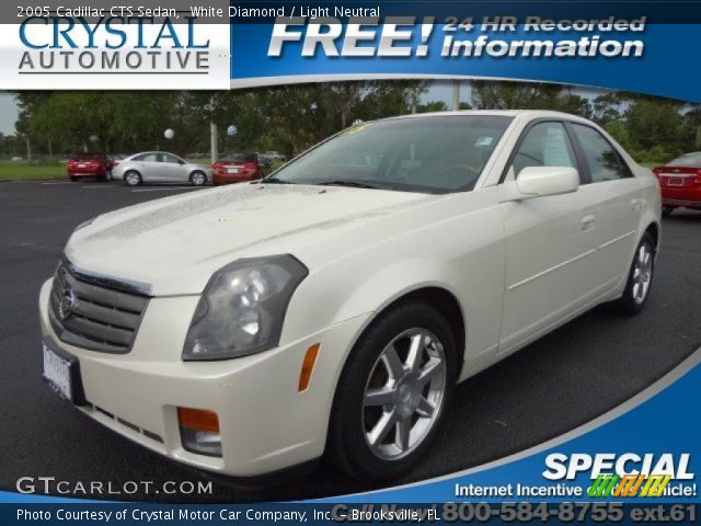 2005 Cadillac CTS Sedan in White Diamond