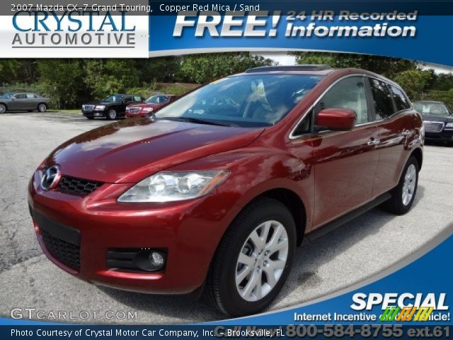 2007 Mazda CX-7 Grand Touring in Copper Red Mica