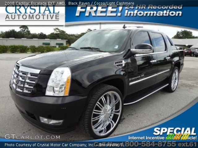 2008 Cadillac Escalade EXT AWD in Black Raven