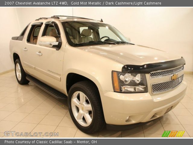 2007 Chevrolet Avalanche LTZ 4WD in Gold Mist Metallic