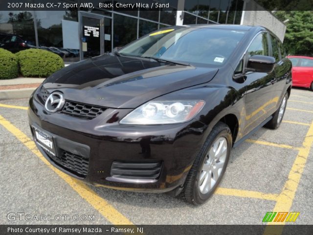 2007 Mazda CX-7 Sport AWD in Black Cherry Mica