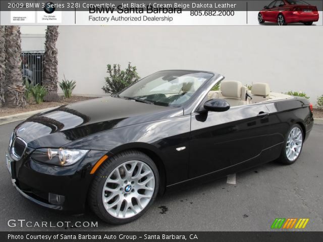 2009 BMW 3 Series 328i Convertible in Jet Black