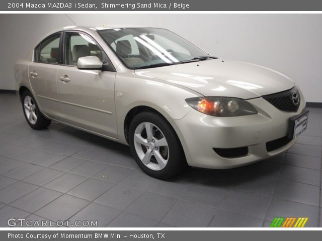 2004 Mazda MAZDA3 i Sedan in Shimmering Sand Mica
