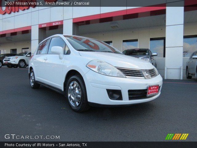 2007 Nissan Versa S in Fresh Powder