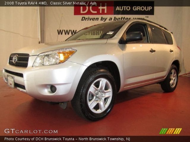 2008 Toyota RAV4 4WD in Classic Silver Metallic