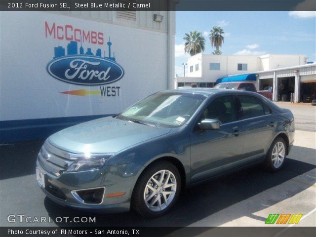 2012 Ford Fusion SEL in Steel Blue Metallic