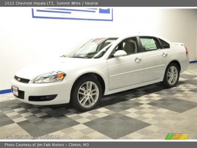 2013 Chevrolet Impala LTZ in Summit White