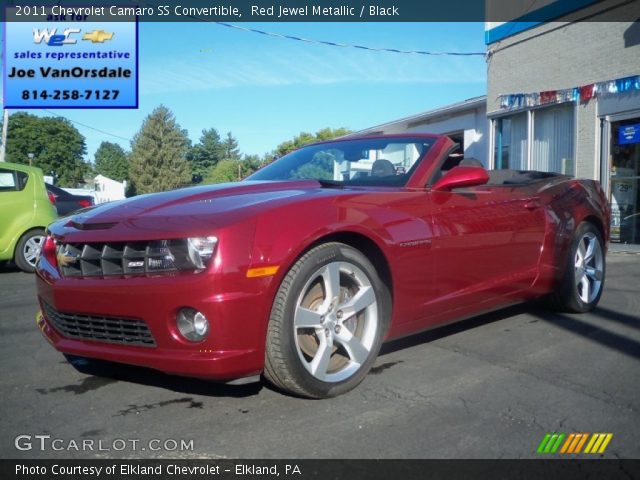 2011 Chevrolet Camaro SS Convertible in Red Jewel Metallic
